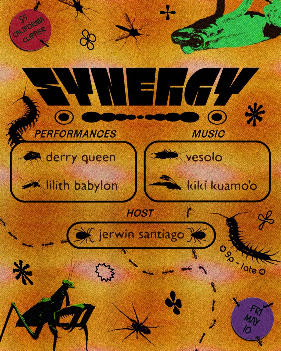 SYNERGY - Kiki Kuamo'o & Vesolo DJ with performances by Derry Queen & Lilith Babylon (In Lil' Clip) event photo