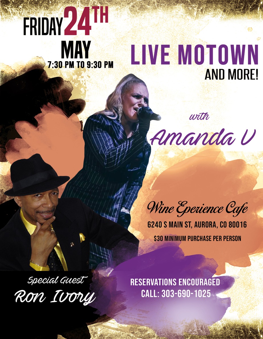Live Motown with Ron Ivory and Amanda V event photo