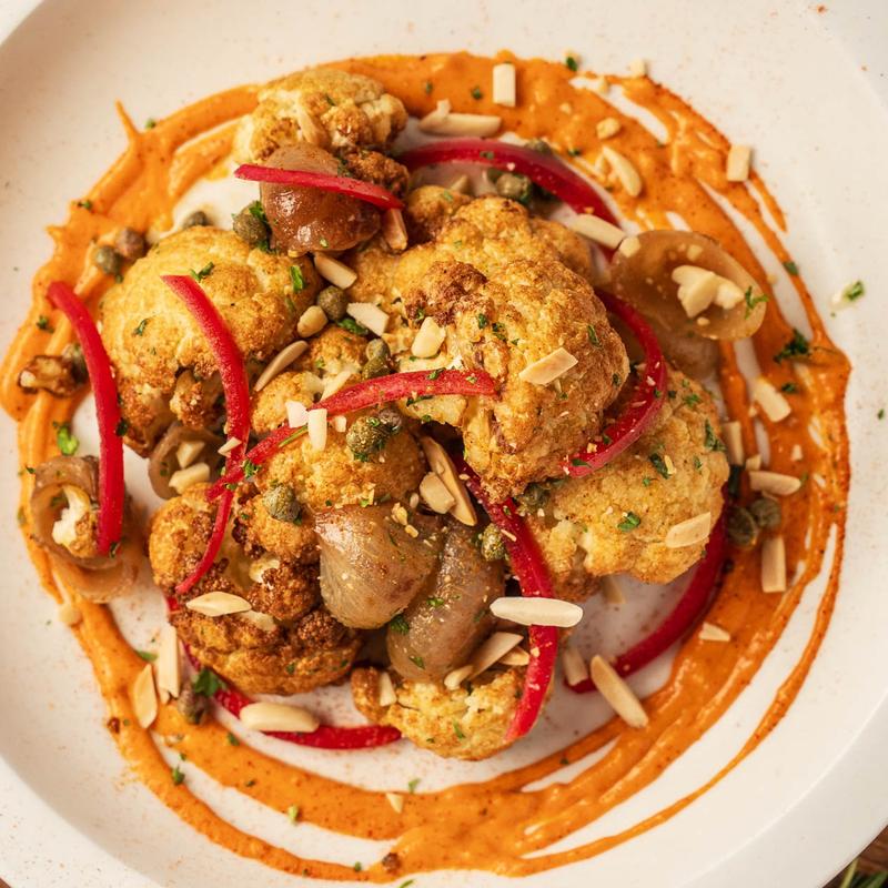 Cauliflower Romesco photo