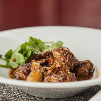 MEATBALLS IN DEMIGLAZE