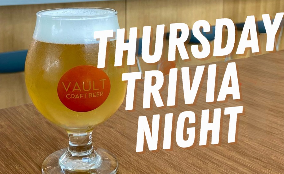 Thursday Trivia w/ Hotbox Pizza Food Truck [5pm-8pm] event photo