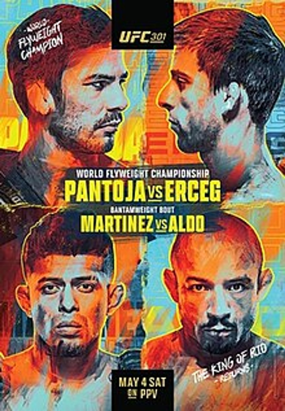 UFC 301 Patoja vs Erceg event photo