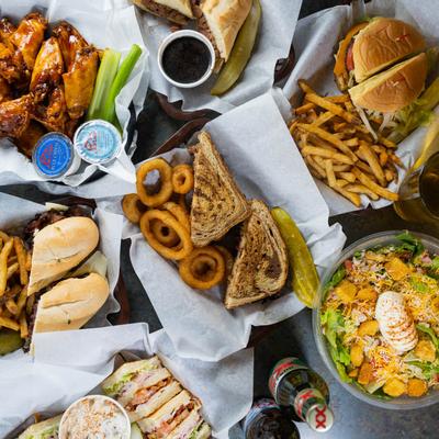 Different types of food