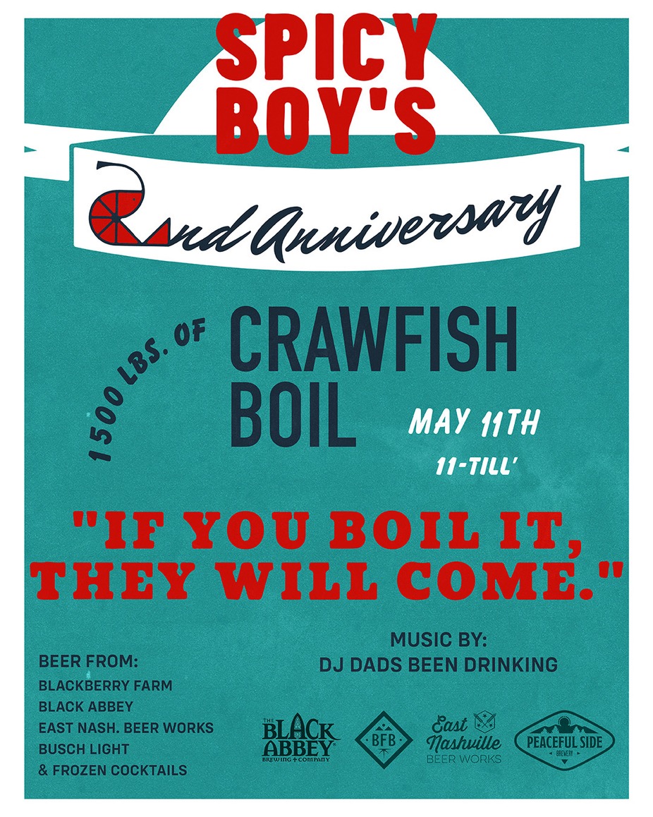 Two Year Anniversary Crawfish Boil event photo
