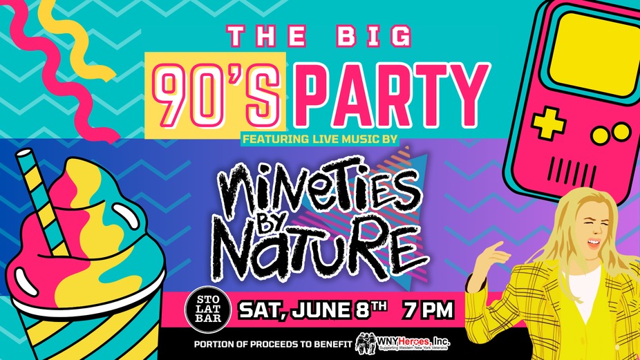 The BIG 90s PARTY with NINETIES BY NATURE at Sto Lat Bar! event photo