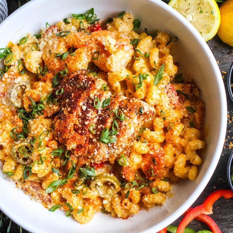 Cajun Chicken & Shrimp Pasta photo