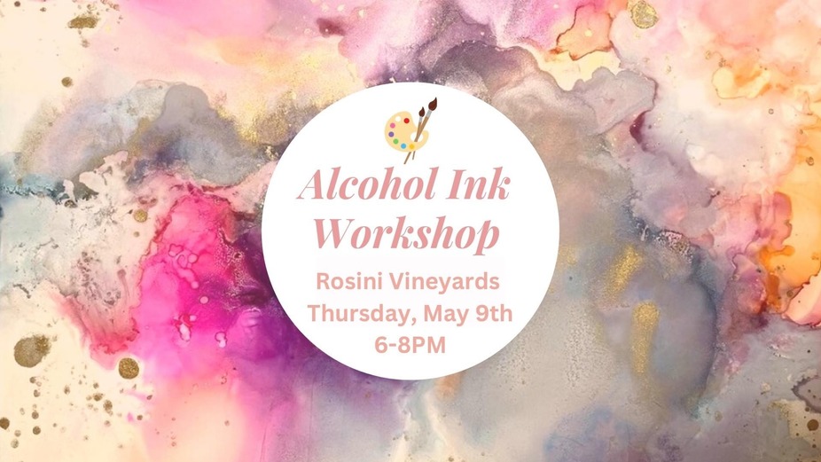 Alcohol Ink Art Workshop event photo