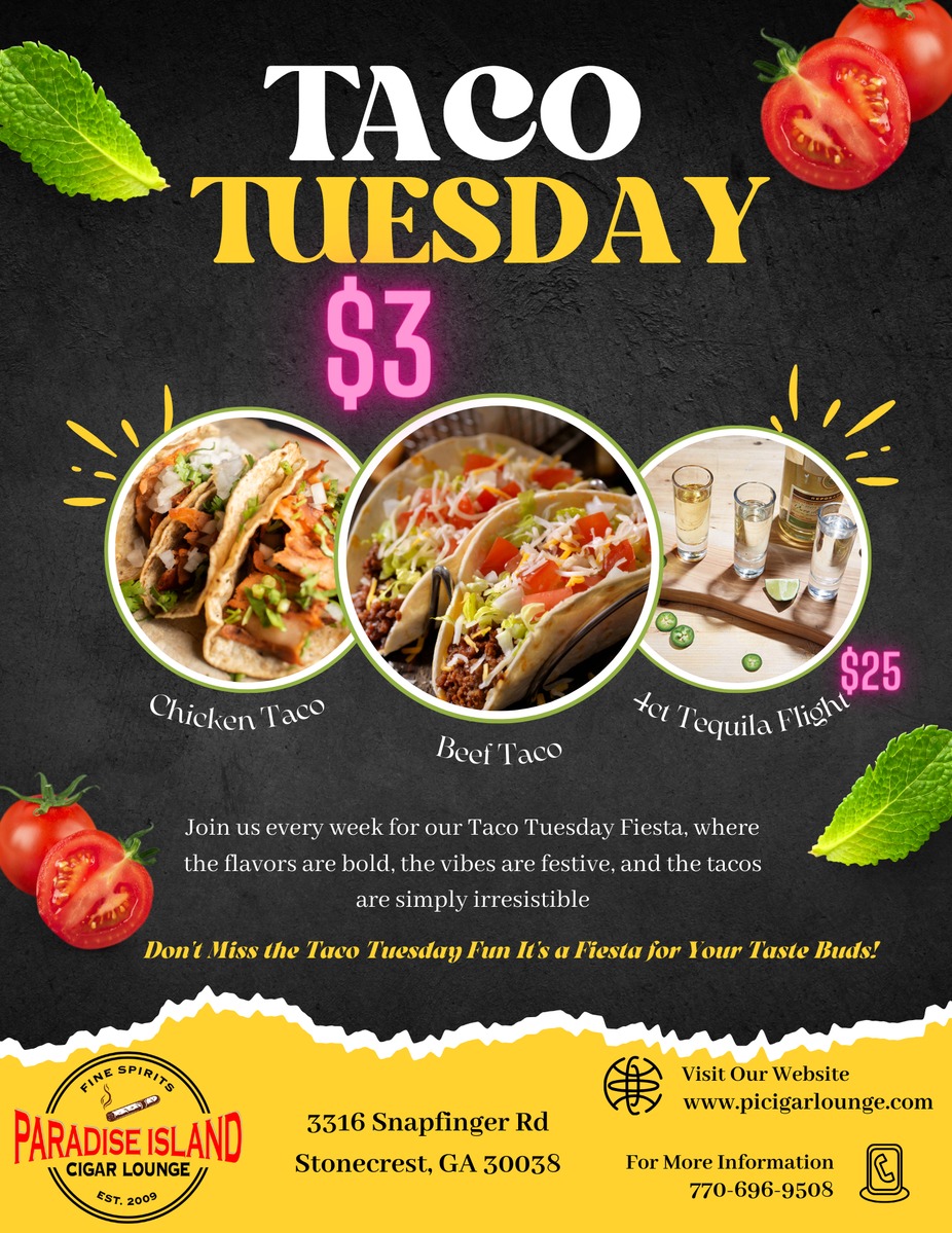 Tuesday Taco & Tequila Special event photo