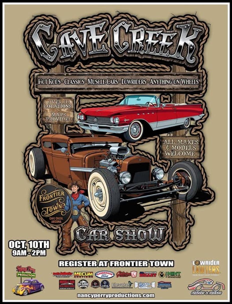 Cave Creek Car Show! event photo