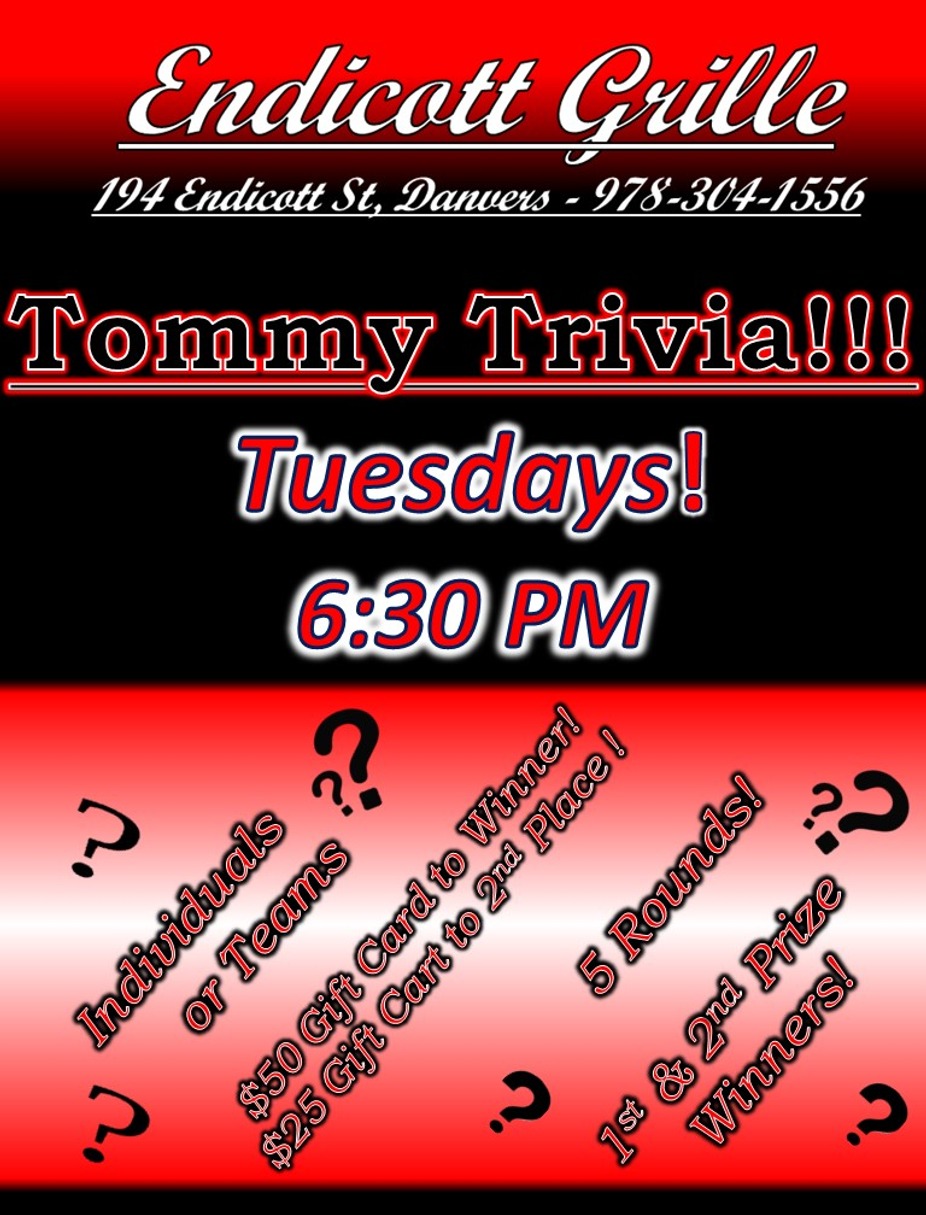 Trivia Tuesdays with Tommy event photo