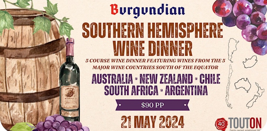 5 Course Wine Dinner: Wines from the Southern Hemisphere event photo