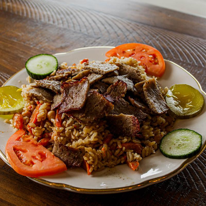 Gyro Over Fried Rice or Fries photo