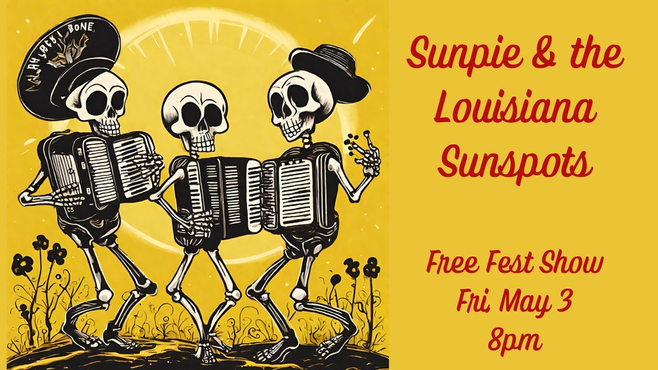 LIVE MUSIC: Sunpie & The Louisiana Sunspots - FREE FEST SHOW event photo