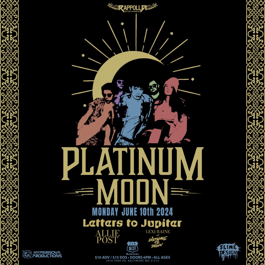 Platinum Moon W/ Letters To Jupiter | Allie Post | Lexi Raine event photo