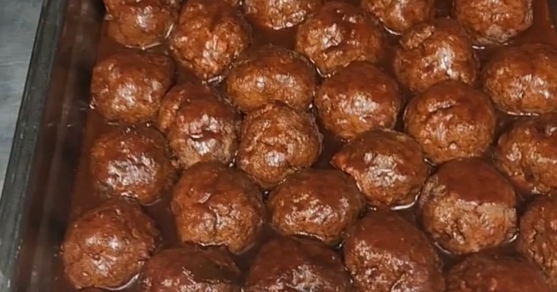 Seen here are Delicious Jamaican meatballs.