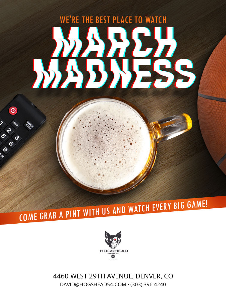 Cask beer and NCAA MArch Madness!