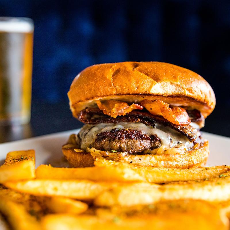 Euphoria Burger with Fries photo