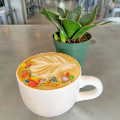 Decorated coffee