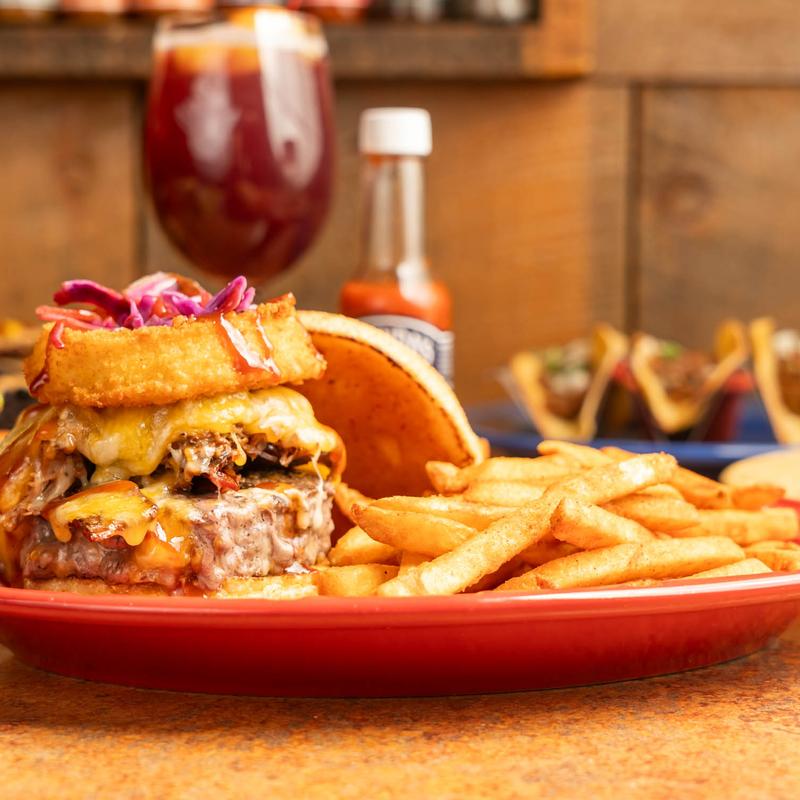 texas bbq burger* (g) photo