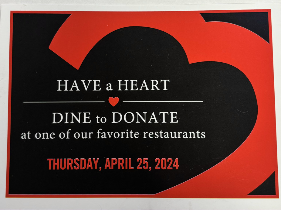 DINE to DONATE event photo