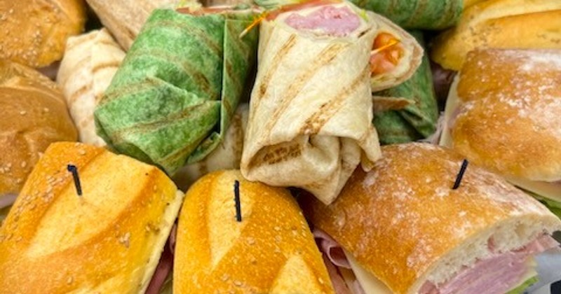 Deli sandwiches and wraps