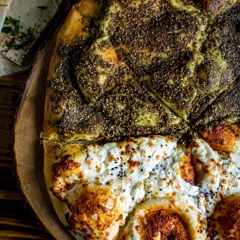 50/50 (Half Zaatar and Half Akkawi) photo
