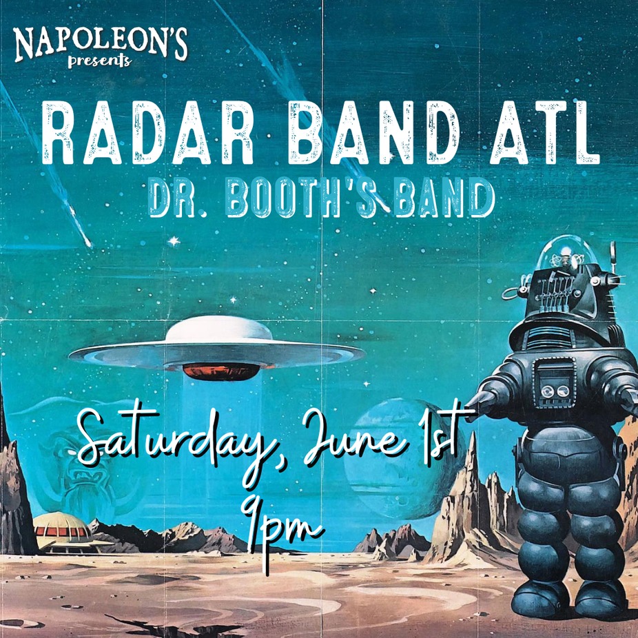 RADAR BAND ATL Dr. Booth's band event photo