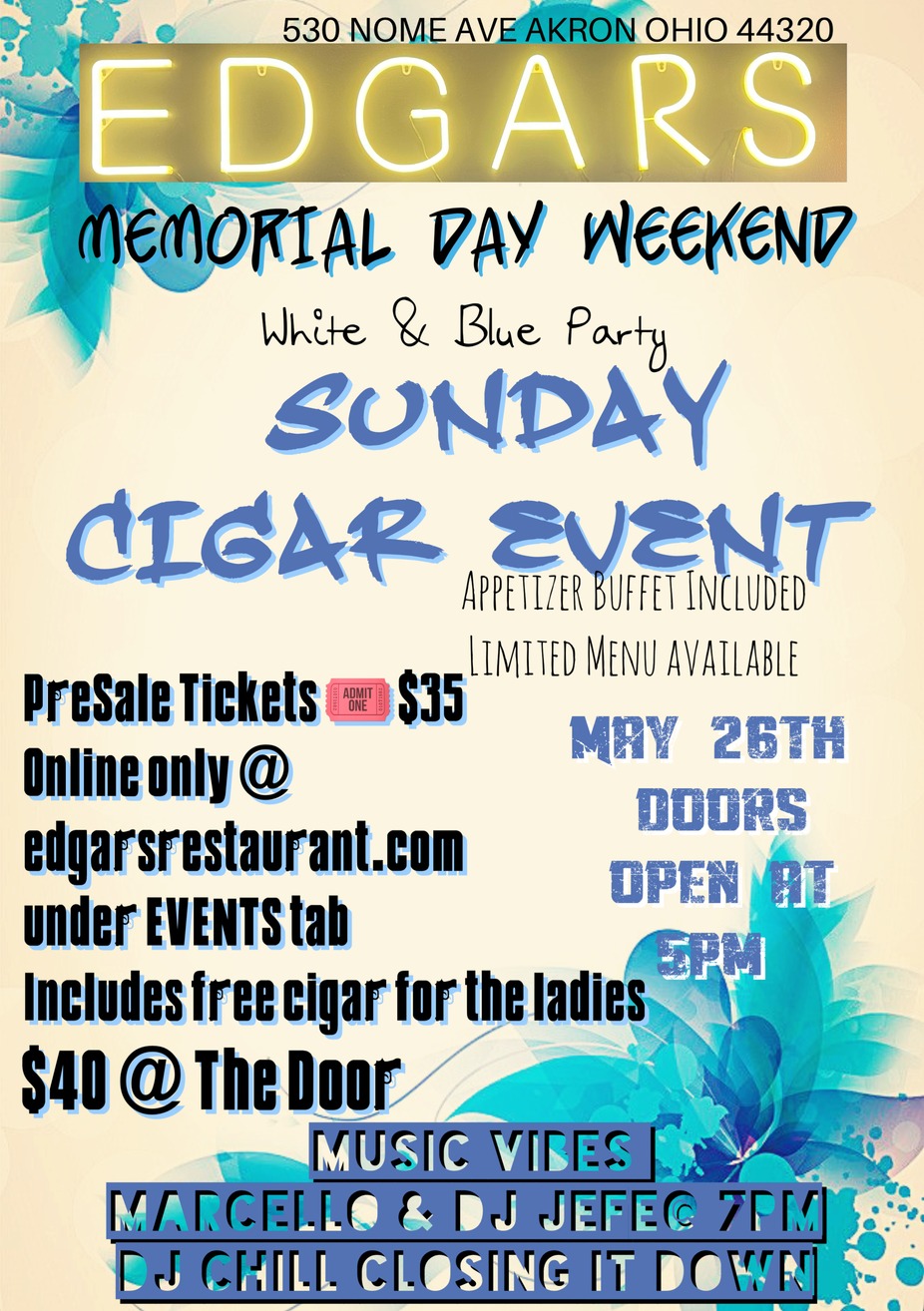 Memorial Weekend Cigar Event event photo