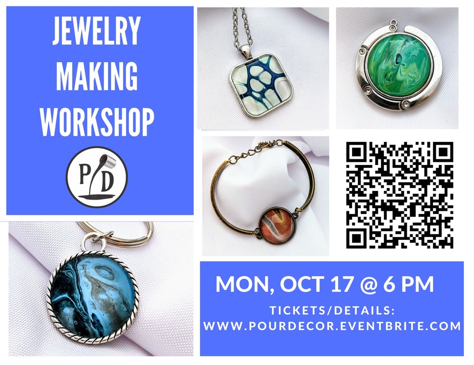 Jewelry Making with Pour Decor event photo
