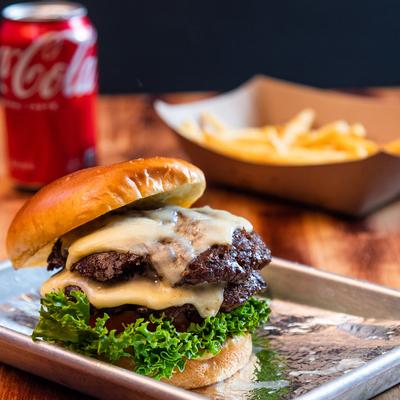 Sleazy Double D Burger