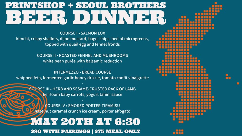 Beer Dinner with Seoul Brothers event photo