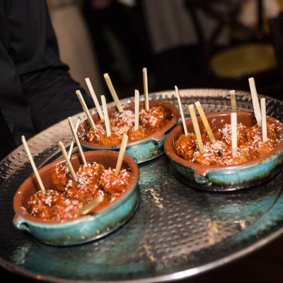 Meatball pops