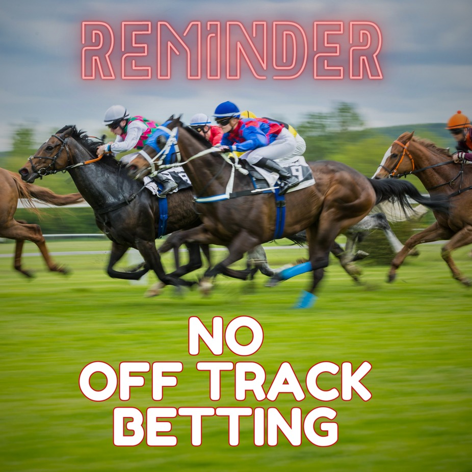 NO OFF TRACK BETTING event photo