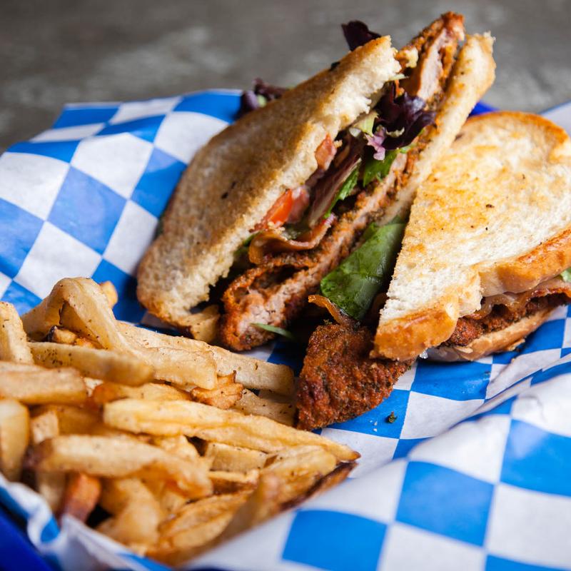 Veal Schnitzel BLT photo