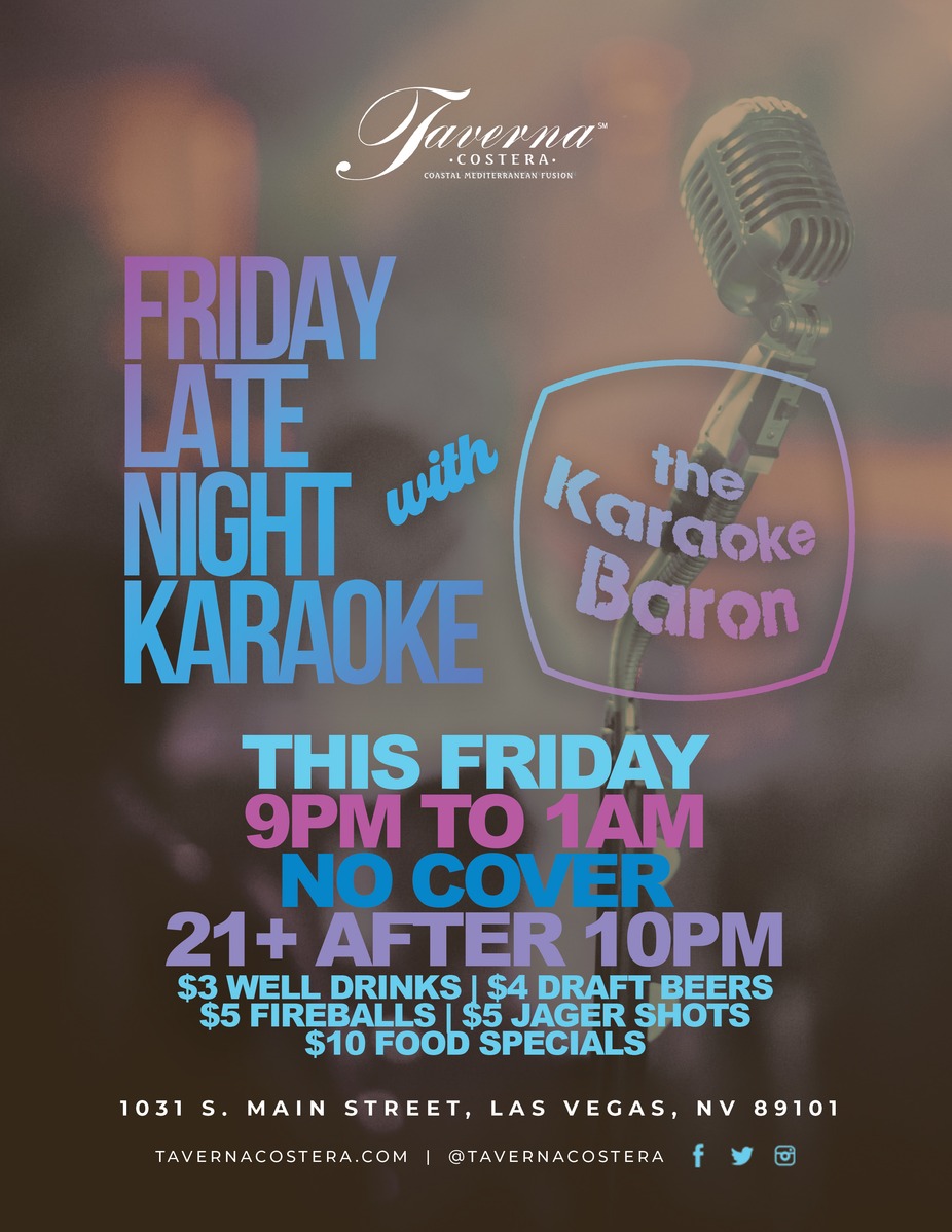 Friday Night Karaoke event photo