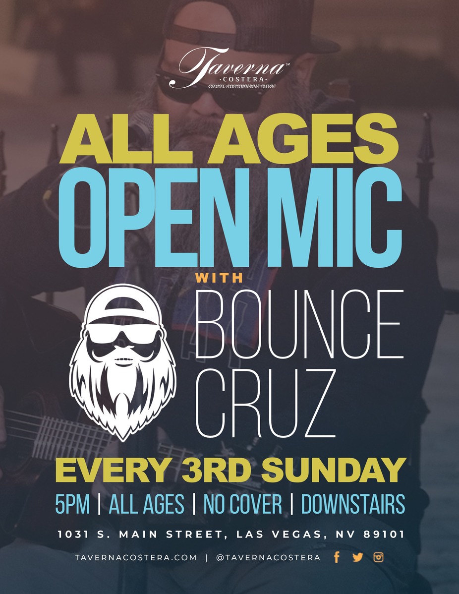 All Ages Open Mic with Bounce event photo