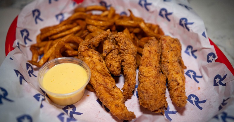 Chicken Tenders with dip
