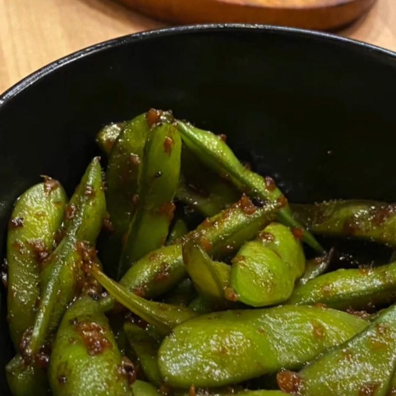 Garlic Edamame (V, GF) photo