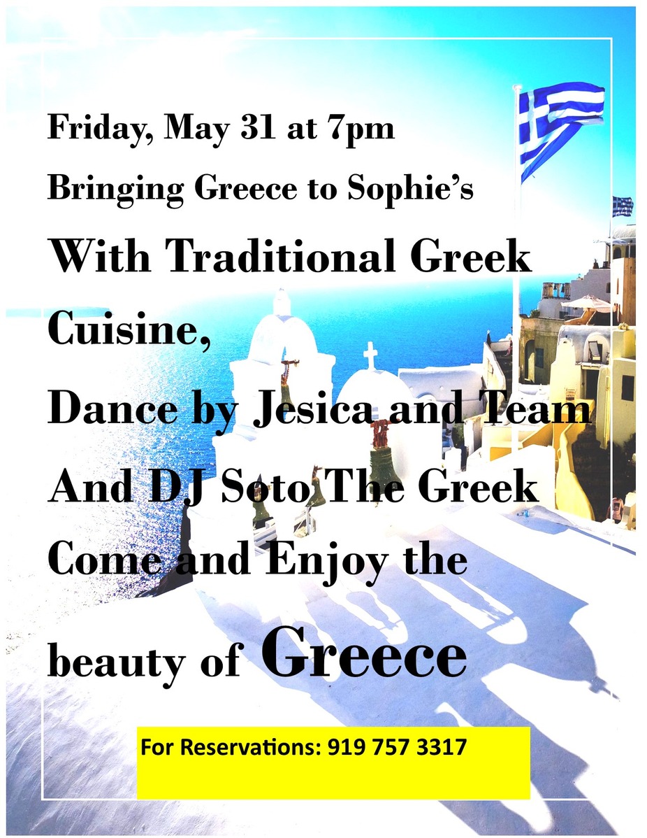 Greek Night at Sophie's event photo