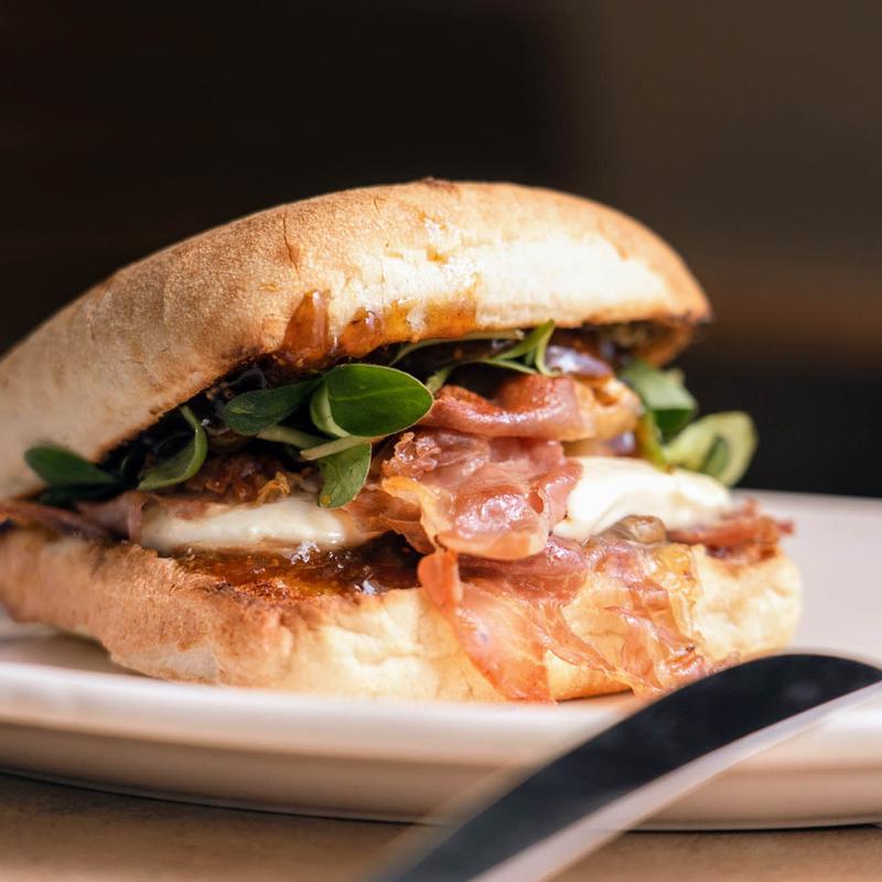 Mozzarella, Prosciutto, and Fig photo