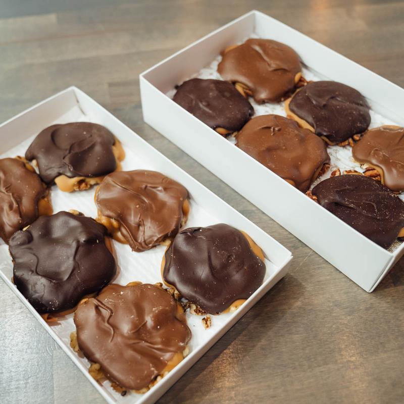 Large Caramel/Nut Clusters photo