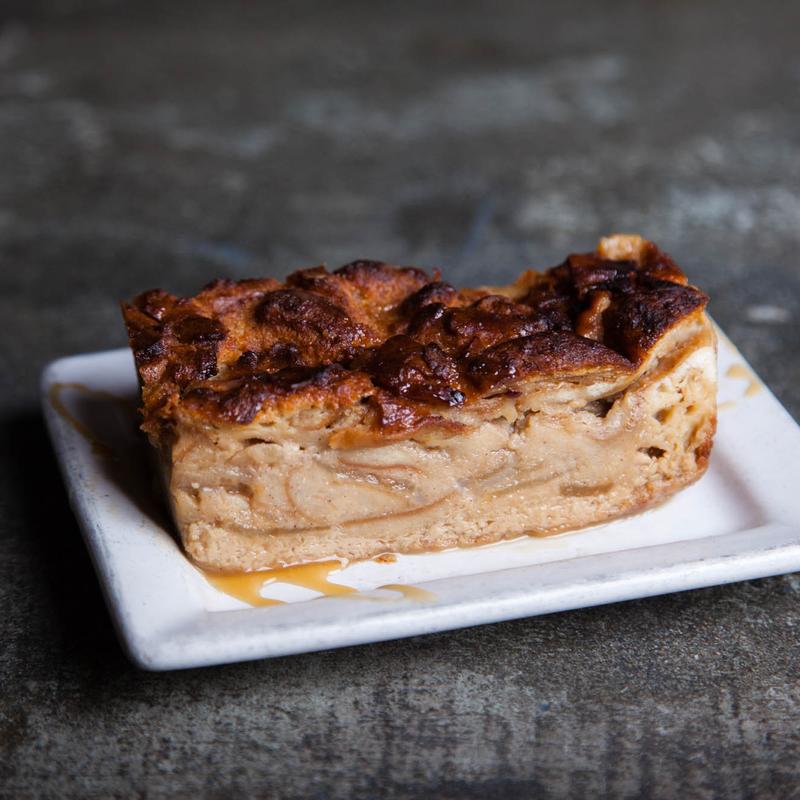 Caramel Apple Pretzel Bread Pudding photo