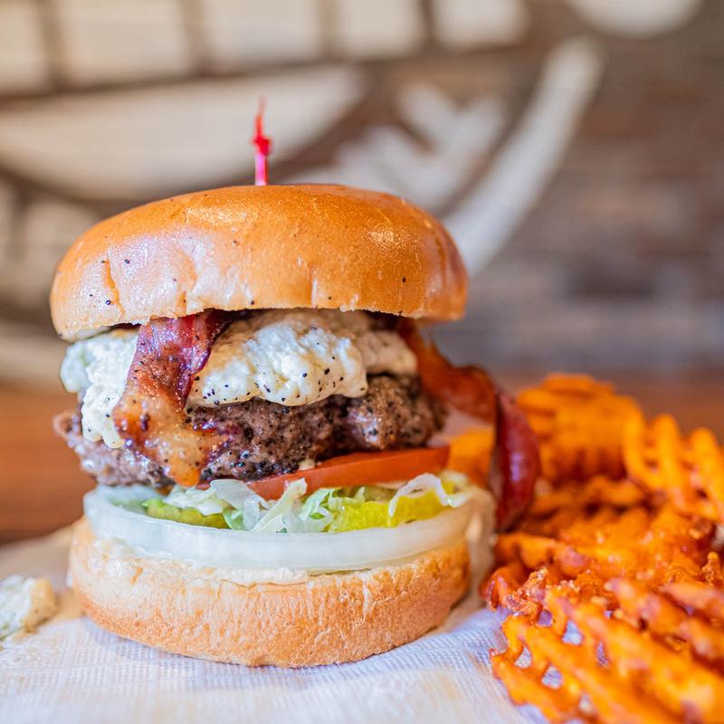 Bacon & Blue Cheese Burger* photo