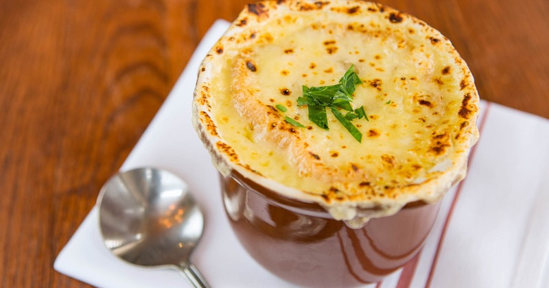 French Onion Soup, served