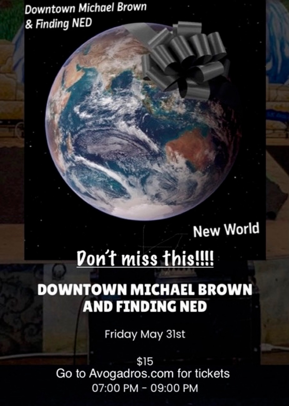 Downtown Michael Brown and Finding Ned event photo