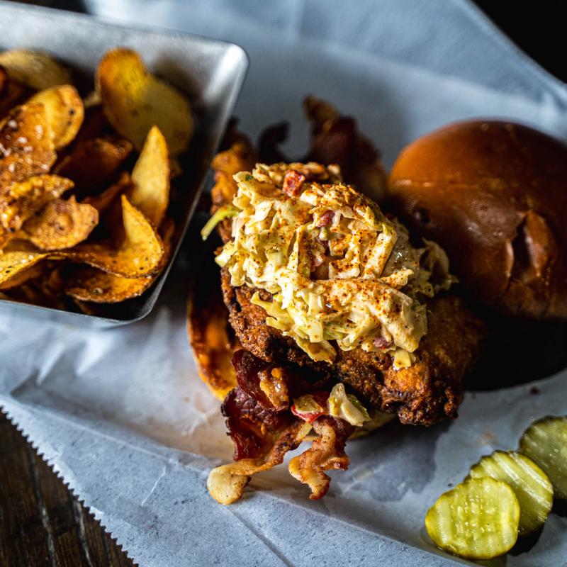 Bloody Mary Chicken Sandwich photo