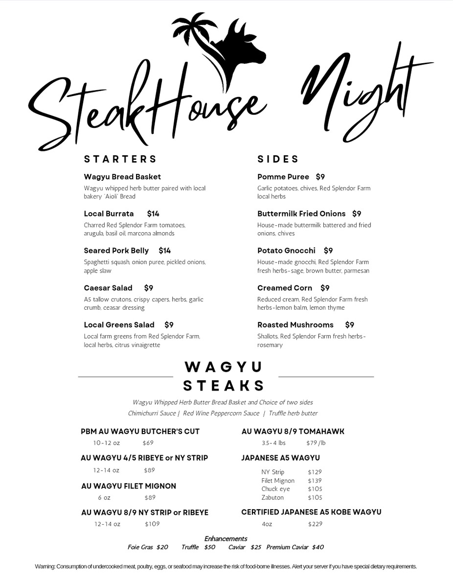 SteakHouse Night event photo