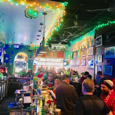 Crowded interior