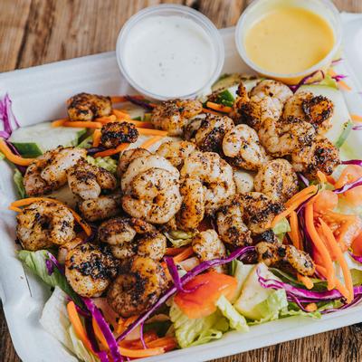 grilled shrimp salad