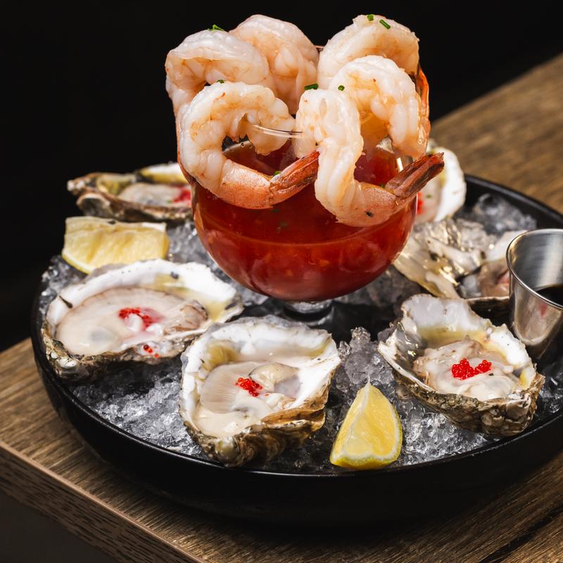 Oysters & Cocktail Shrimp photo